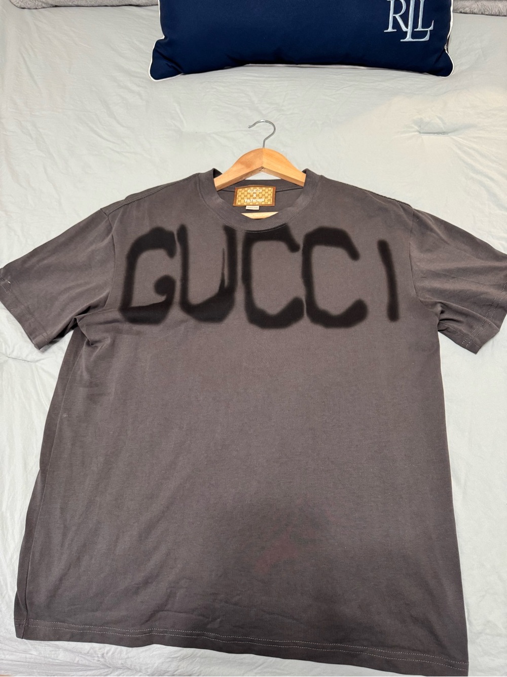 Gucci x Balenciaga Collab Spray Tee
